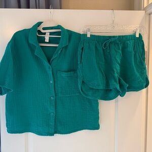 Turquoise Textured Set